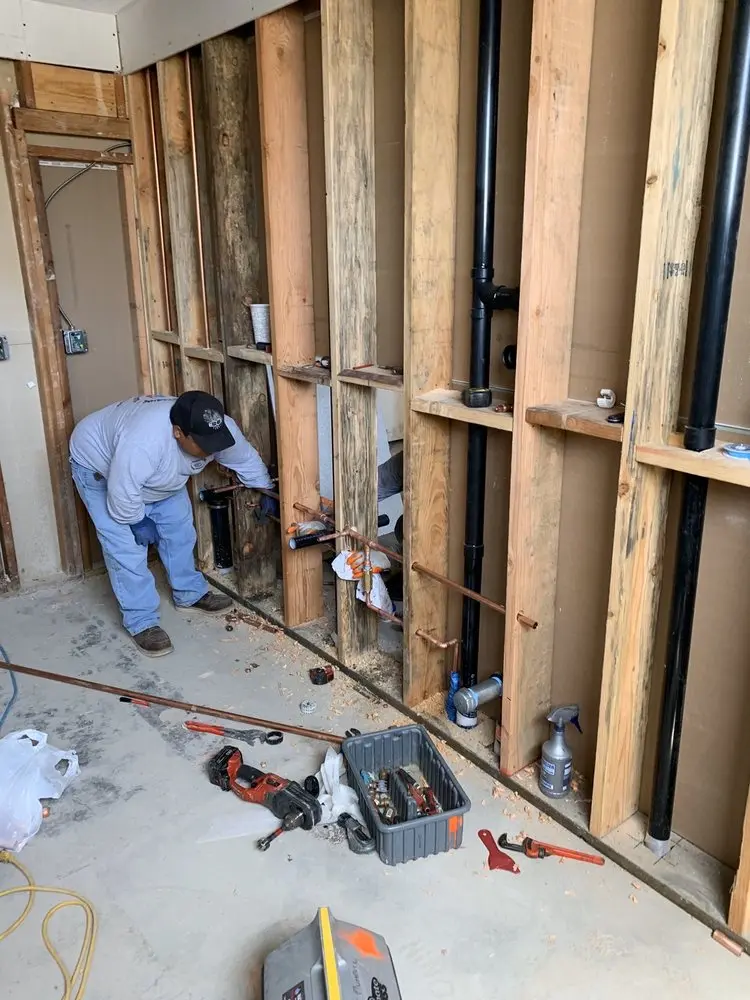 Commercial rough-in plumbing for Water Heater Replacement in Cambridge